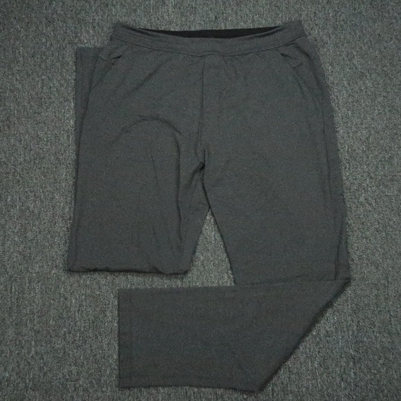 Lululemon Pants Mens XXL Tall Gray Discipline Sweat Zip Pocket Stretch Yoga 2XL - Picture 1 of 10